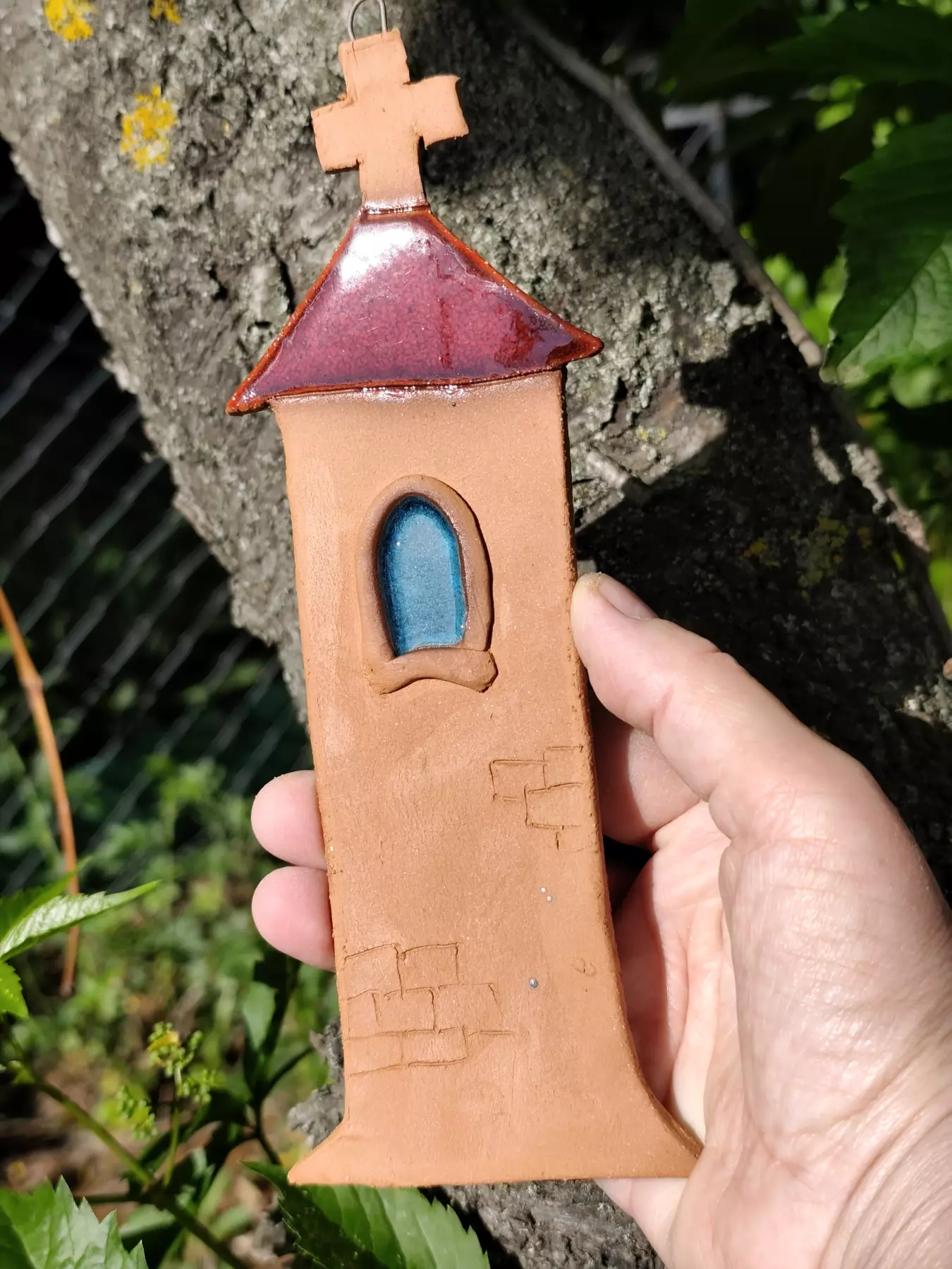 kapliczka ceramiczna