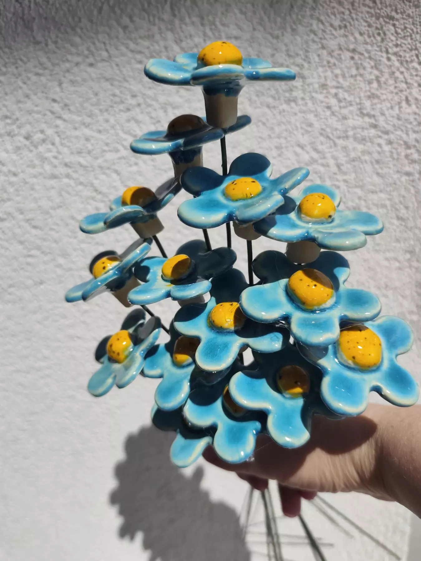 Kwiat ceramiczny 1 szt