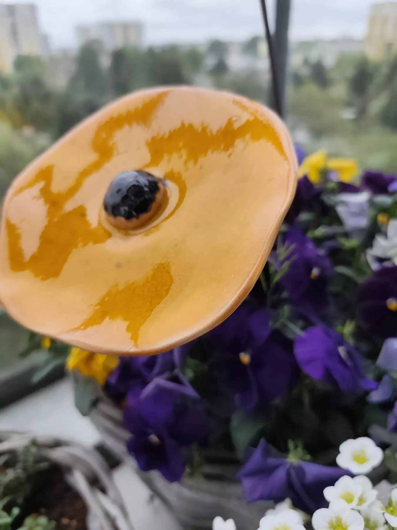 kwiaty ceramiczne