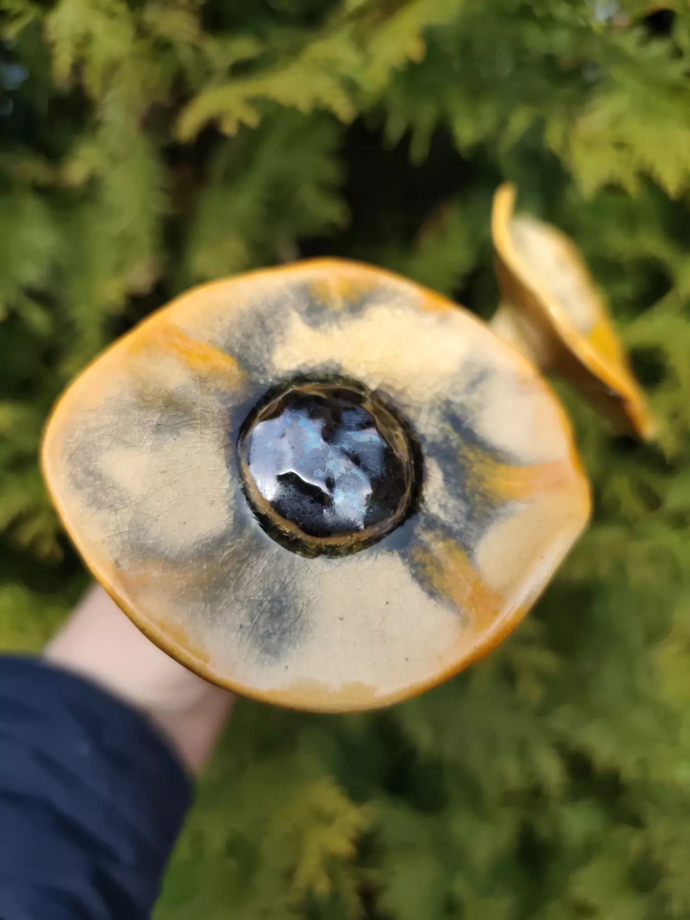 kwiaty ceramiczne 2 szt