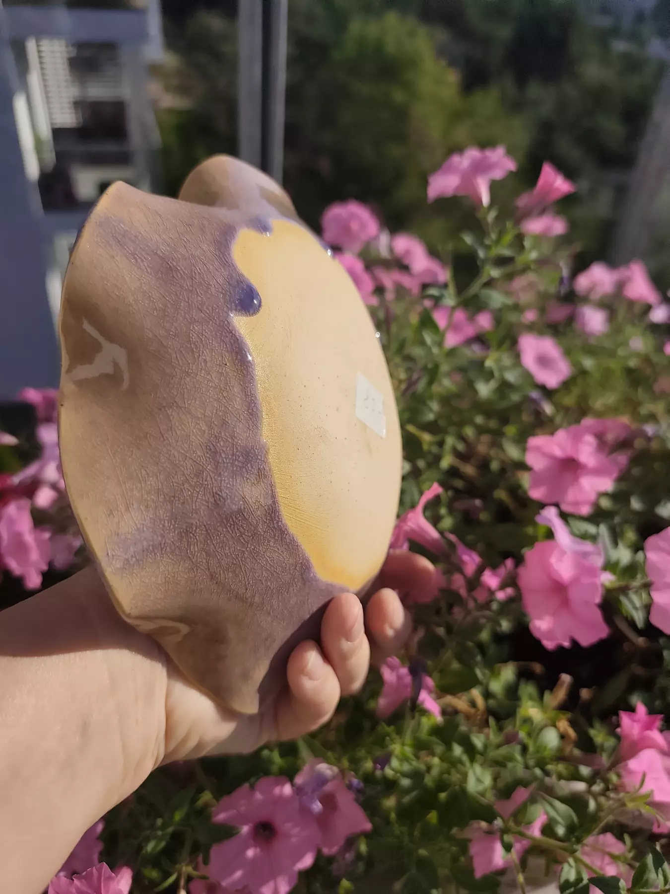 Miseczka ceramiczna z lawendą