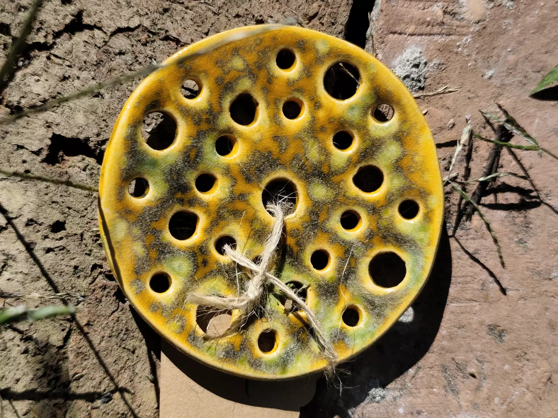 Mydelniczka ceramiczna sitko