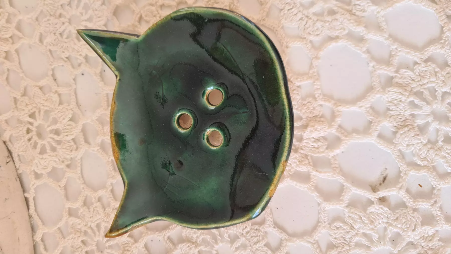 mydelniczka ceramiczna kot