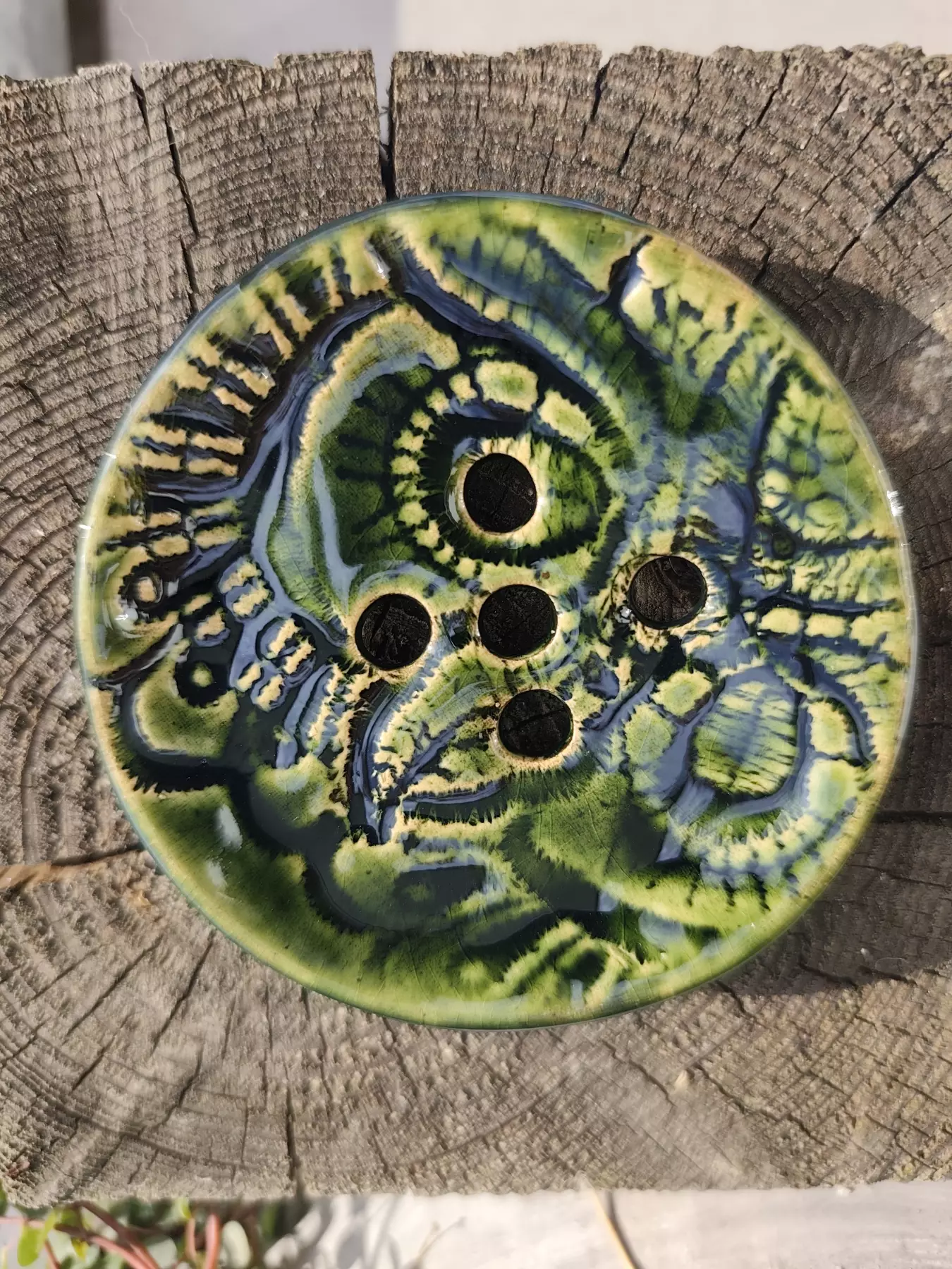 Mydelniczka ceramiczna okrągła