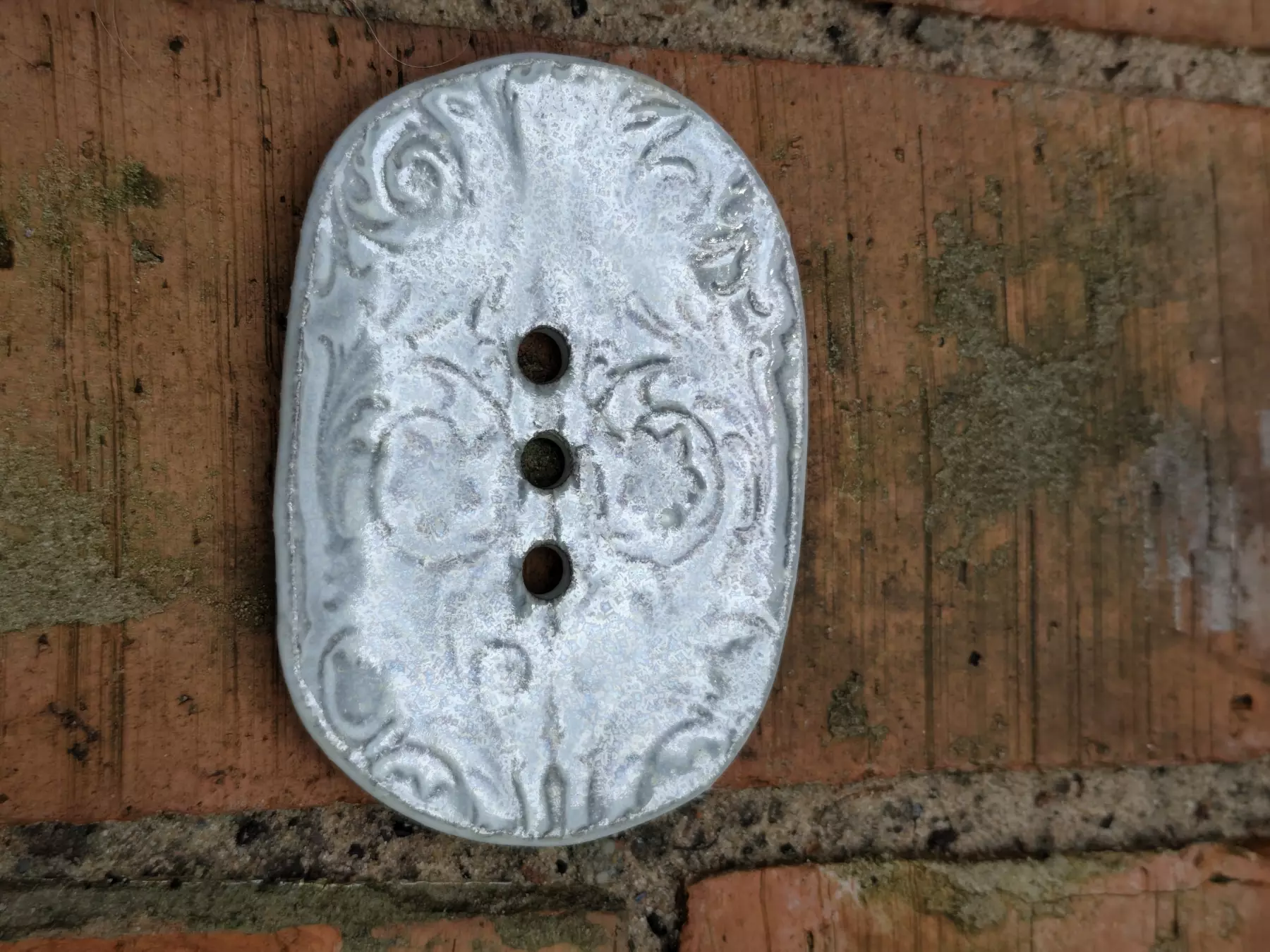 Mydelniczka ceramiczna perłowa