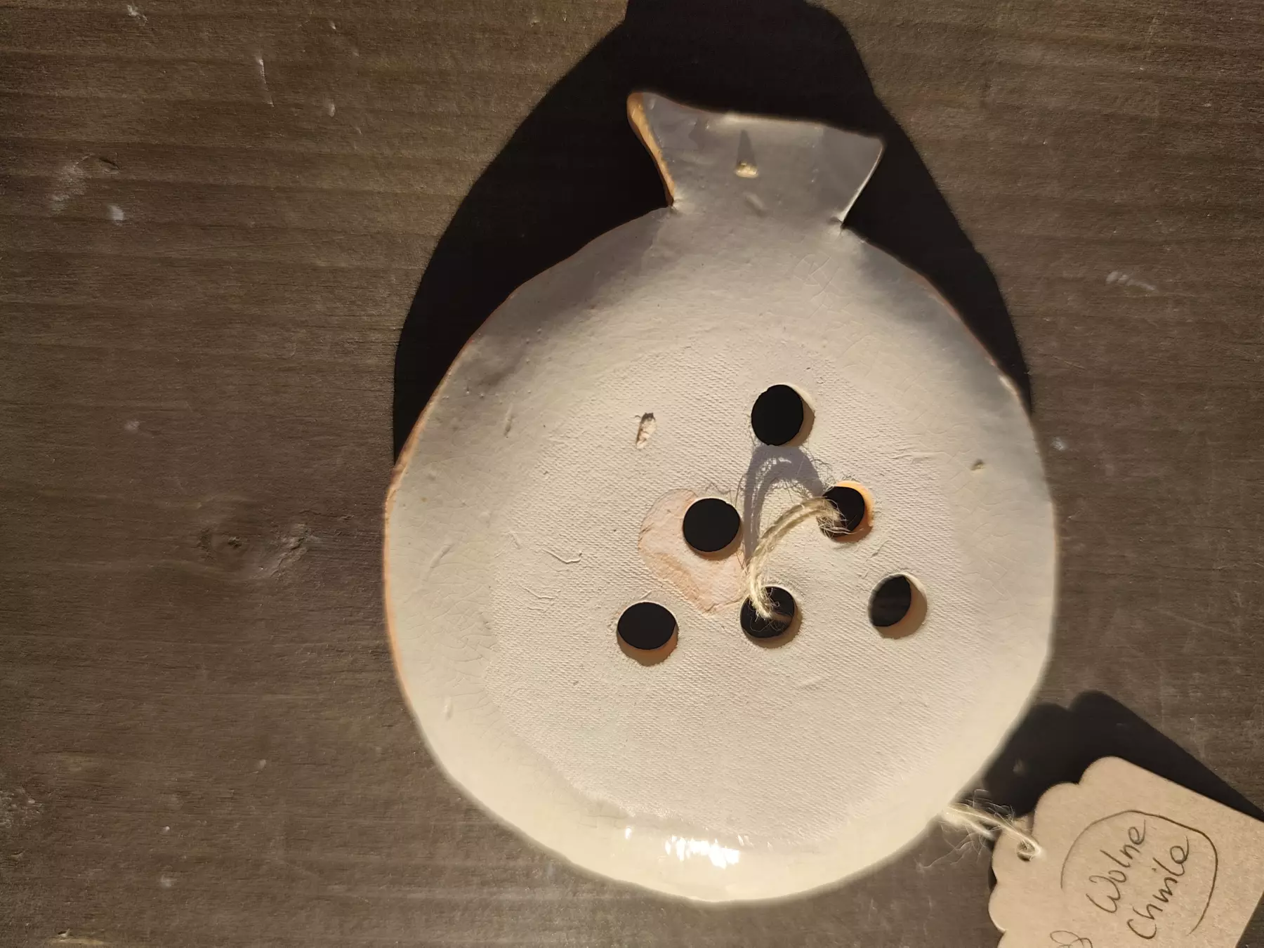 Mydelniczka ceramiczna rybka pomarańczowa