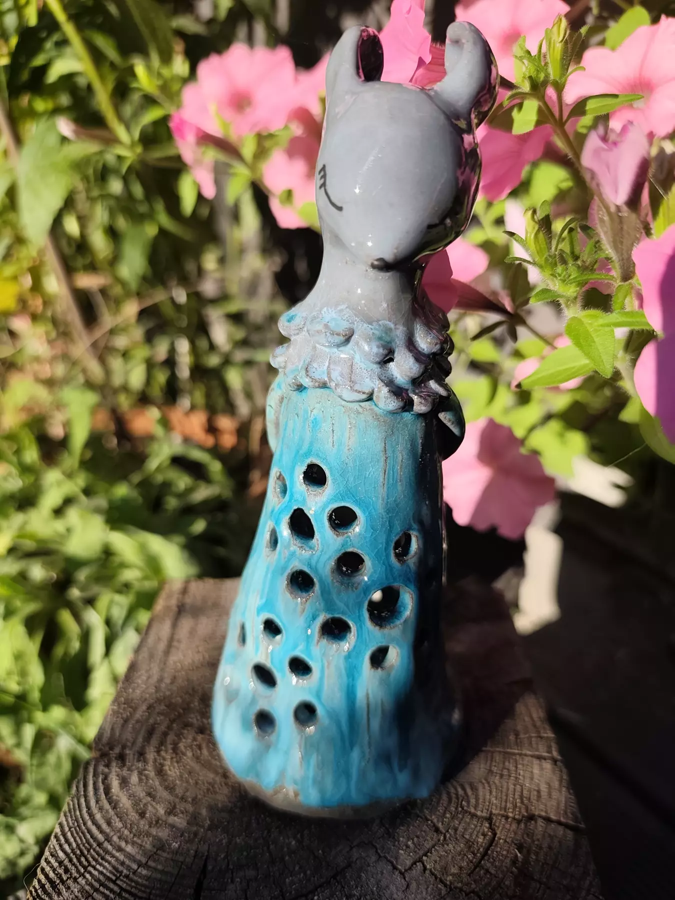 Mysz ceramiczna lampion 2