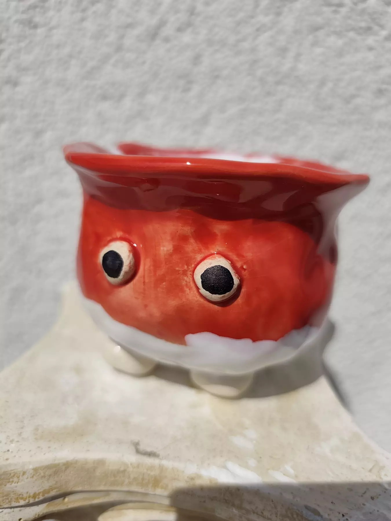 Osłonka ceramiczna na zioła - rzodkiewka