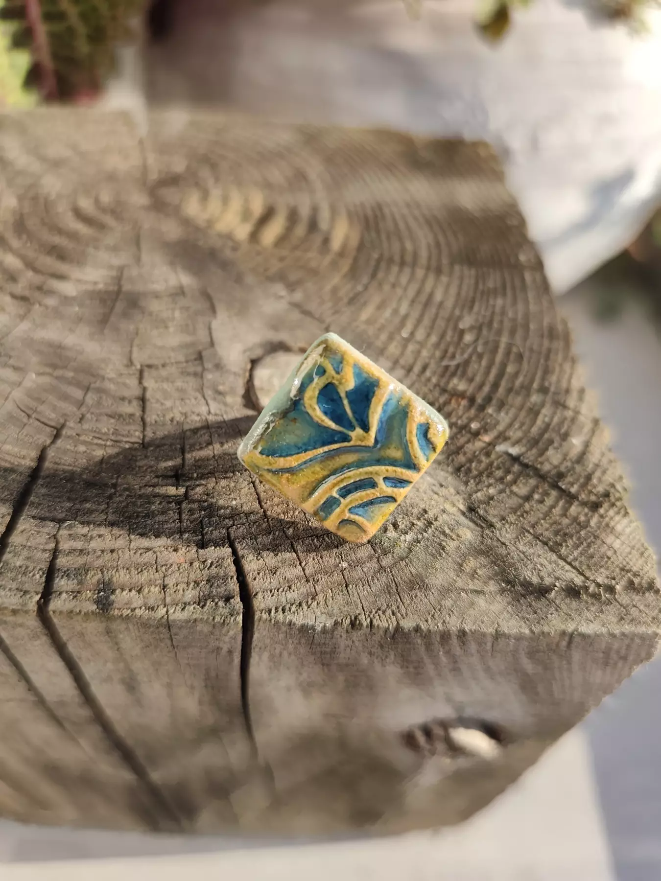 Pierścionek ceramiczny 103