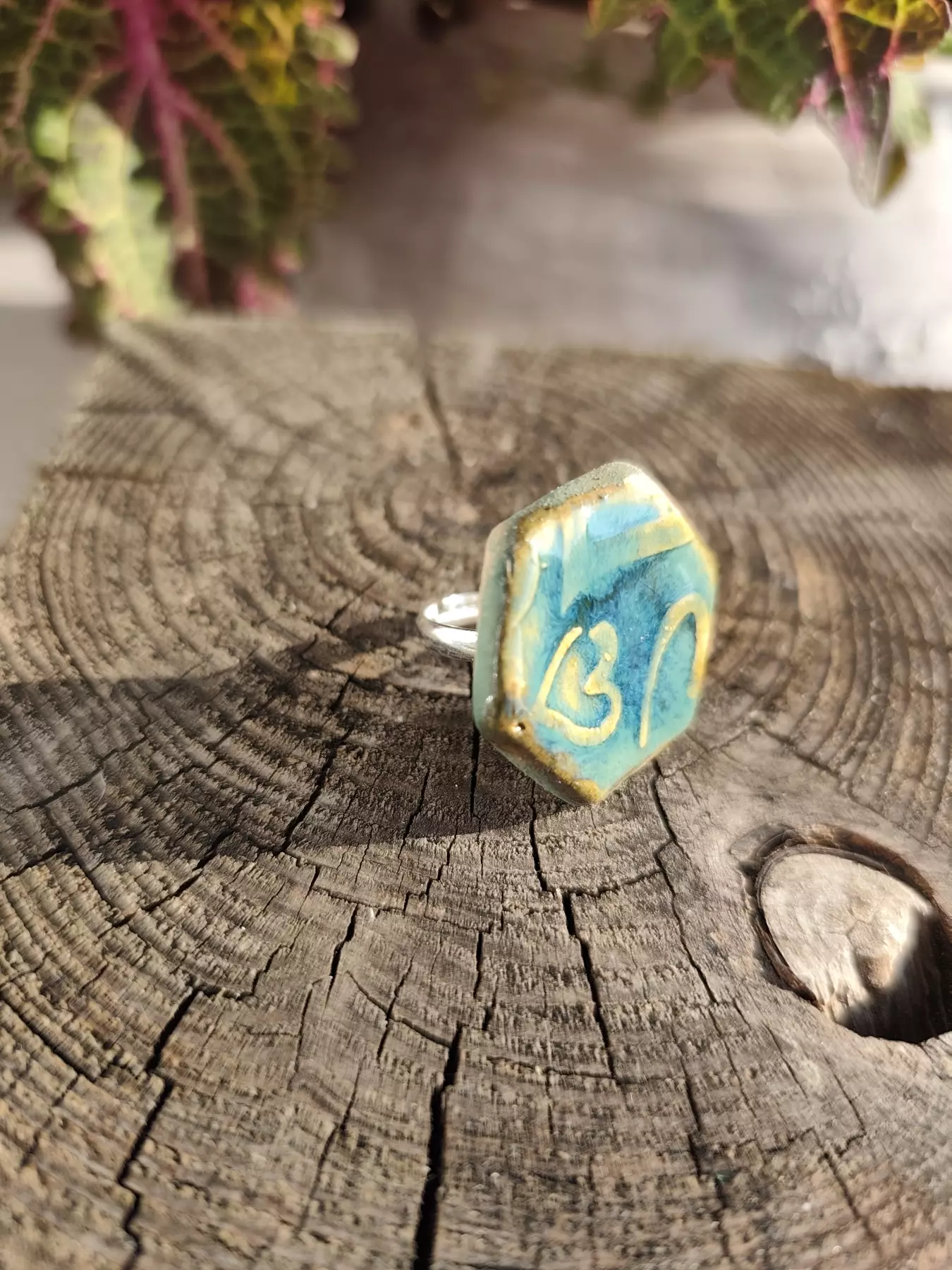Pierścionek ceramiczny 112