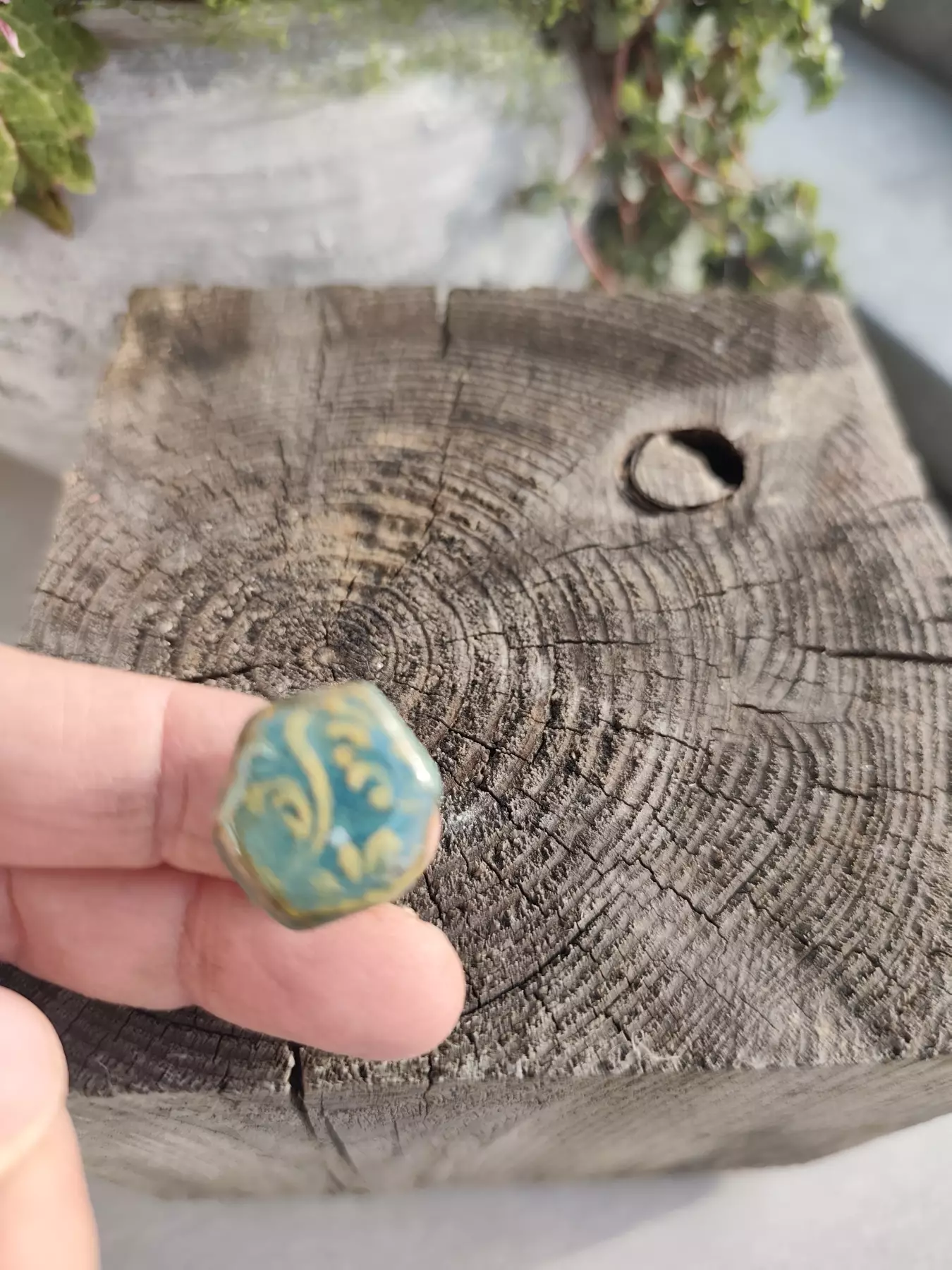 Pierścionek ceramiczny 147