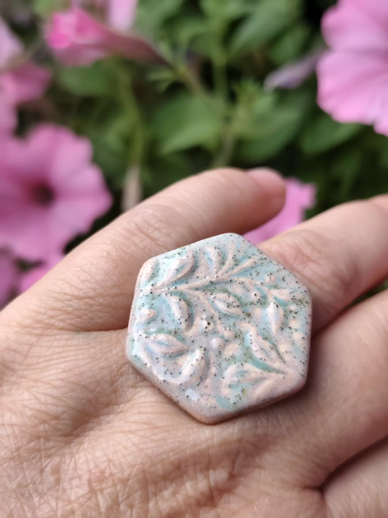Pierścionek ceramiczny 18