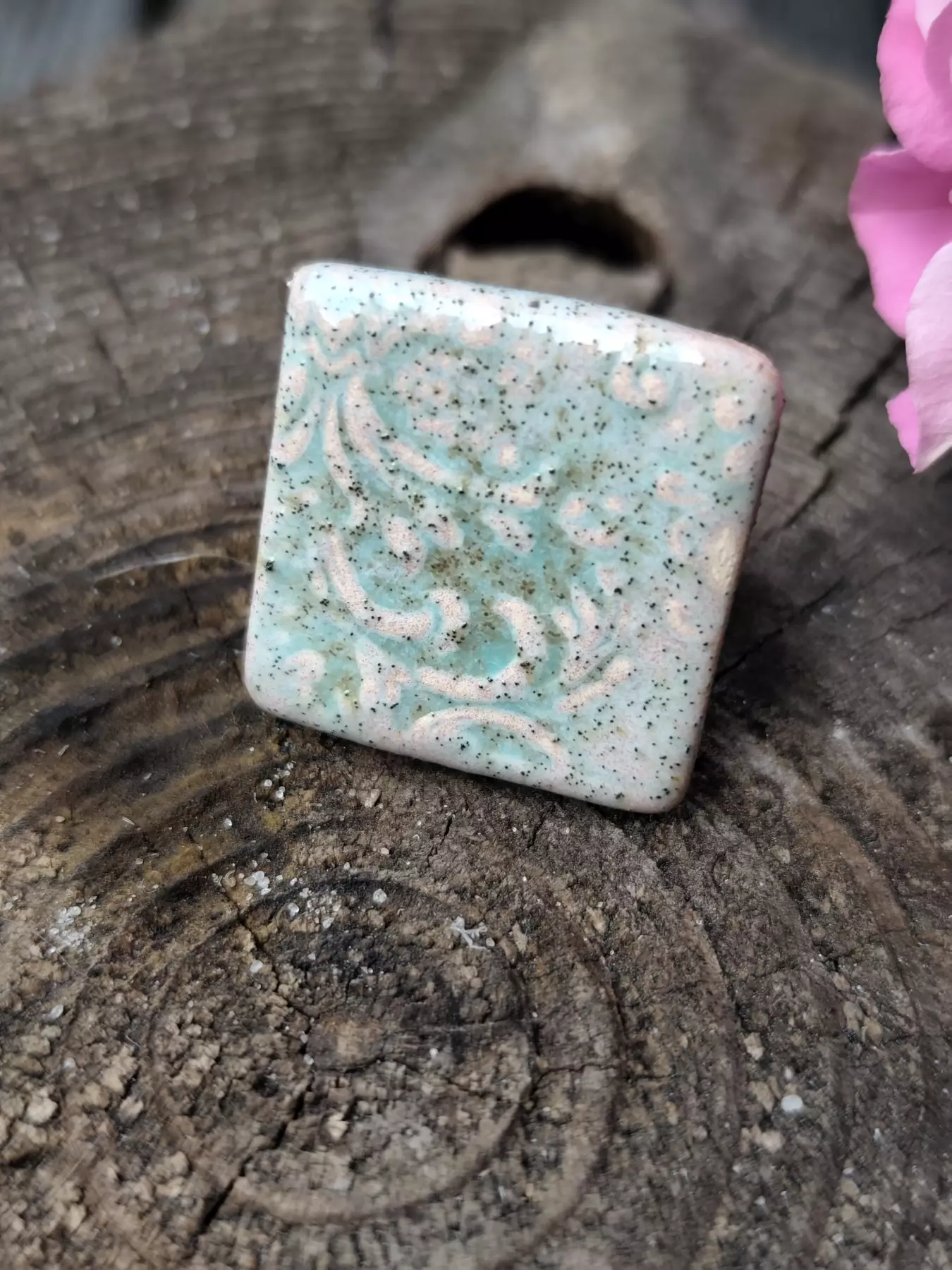 Pierścionek ceramiczny 34