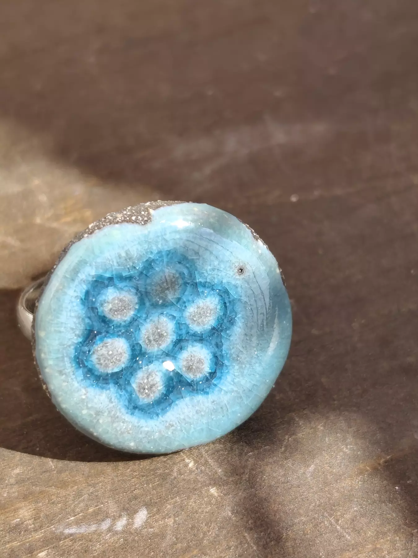 Pierścionek ceramiczny 46
