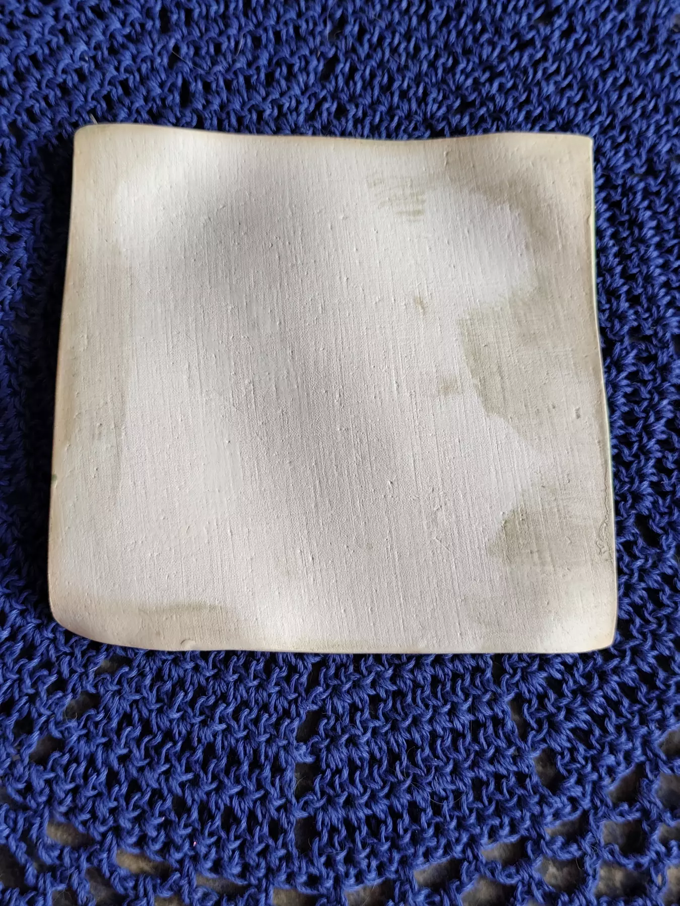 Pojemnik ceramiczny na biżuterię kwadrat