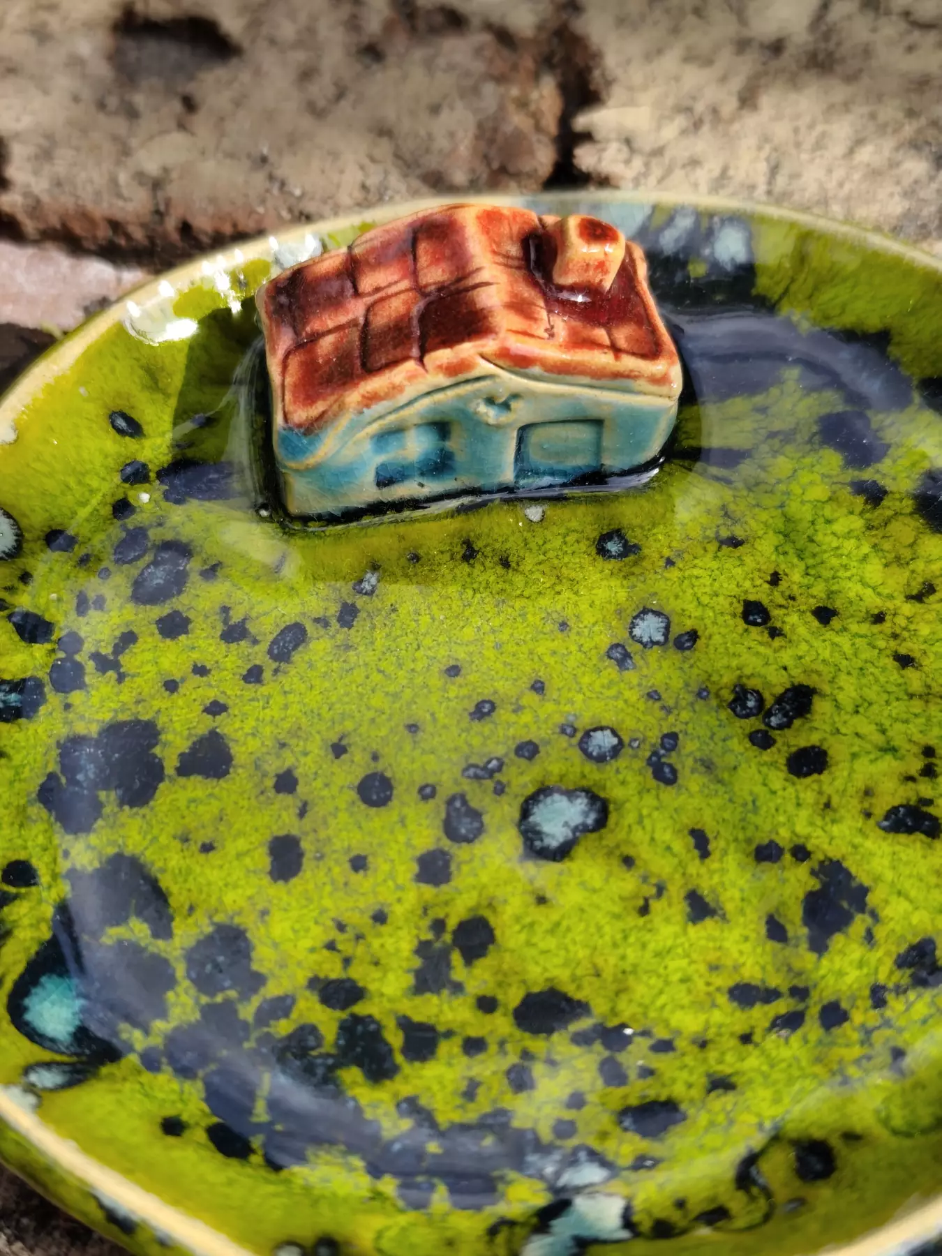 Pojemnik ceramiczny na bizuterię