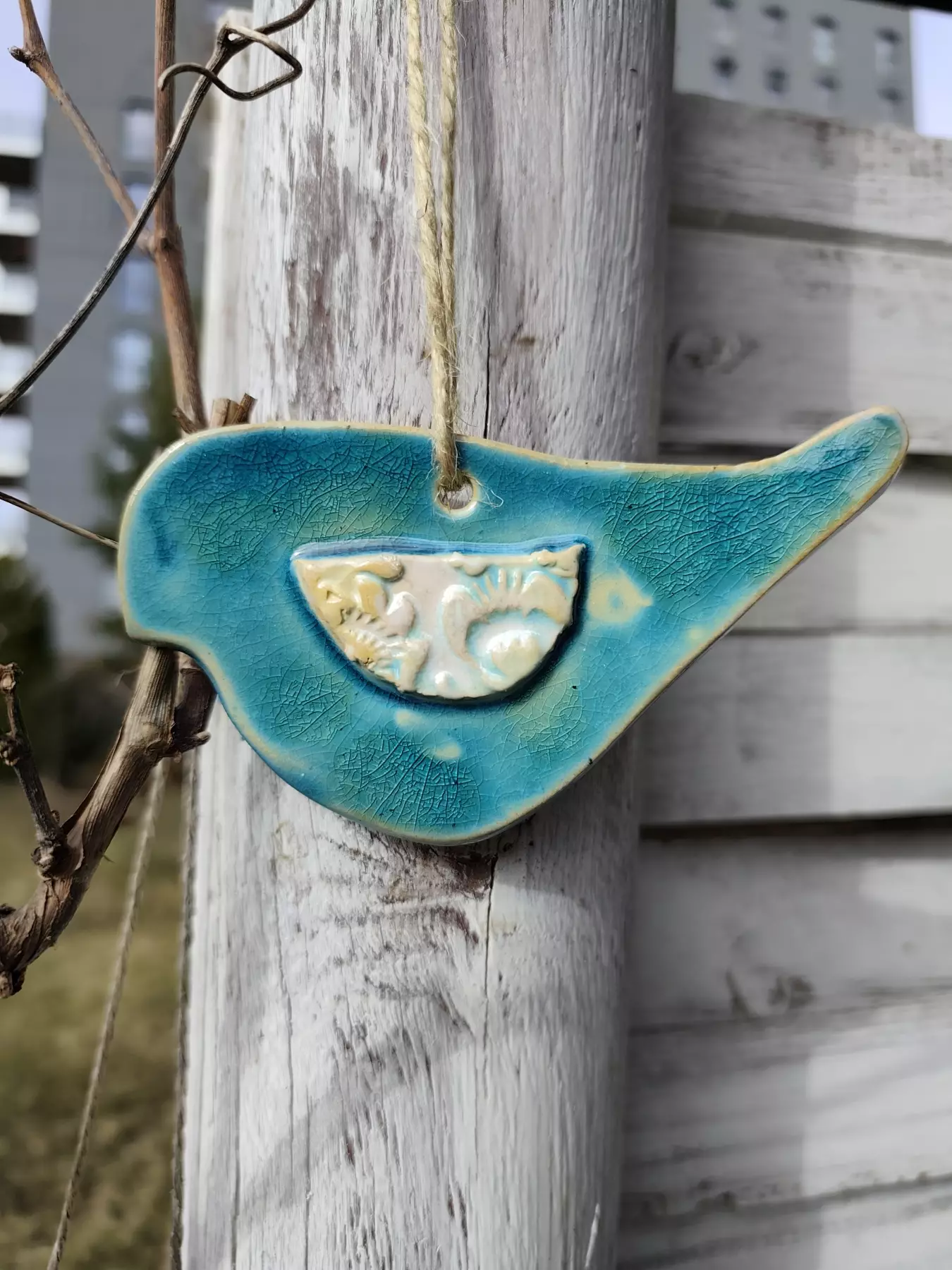 Ptaszek ceramiczny