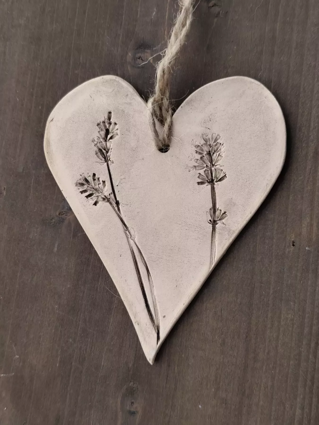 Serce ceramiczne natura