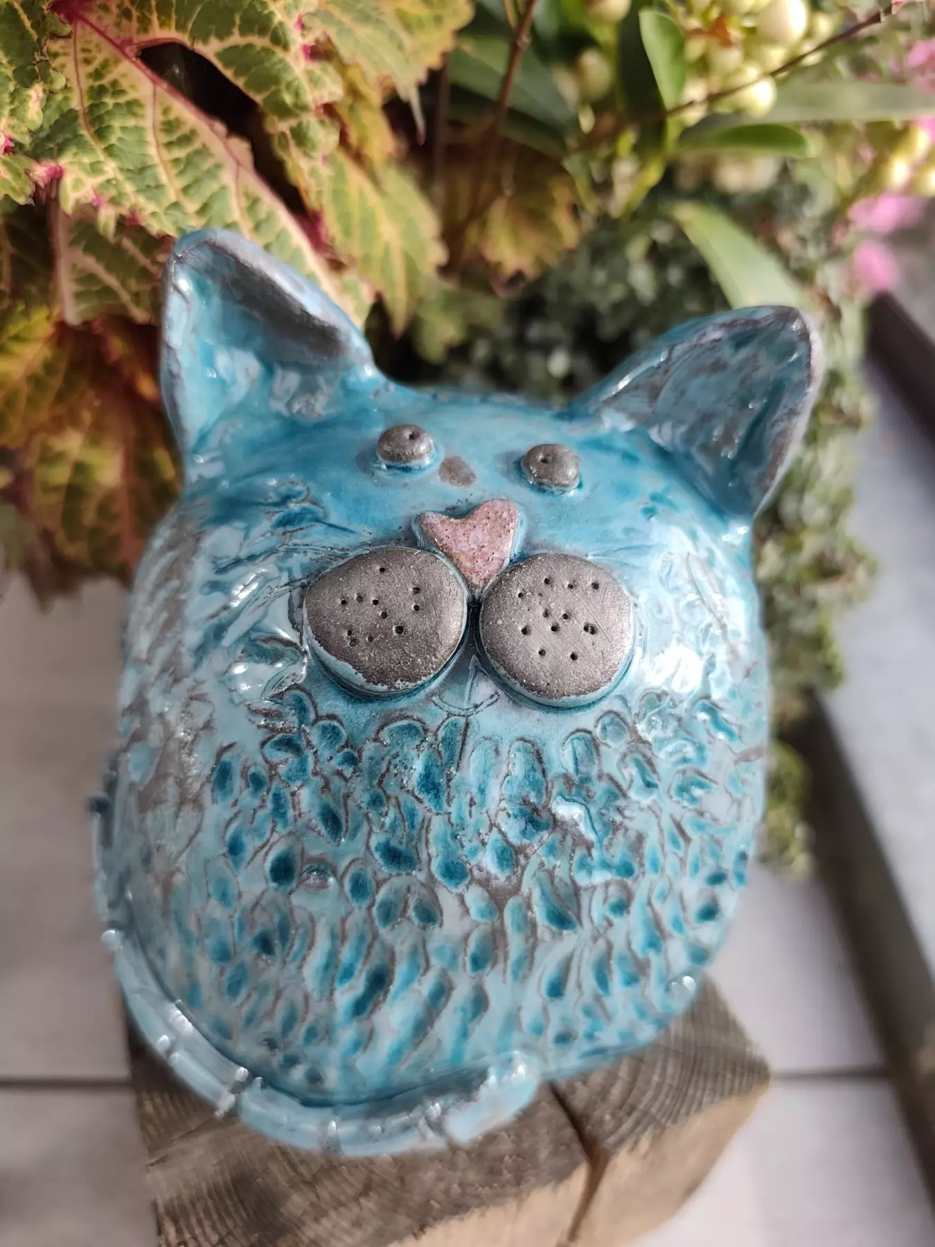 Skarbonka ceramiczna kot 2
