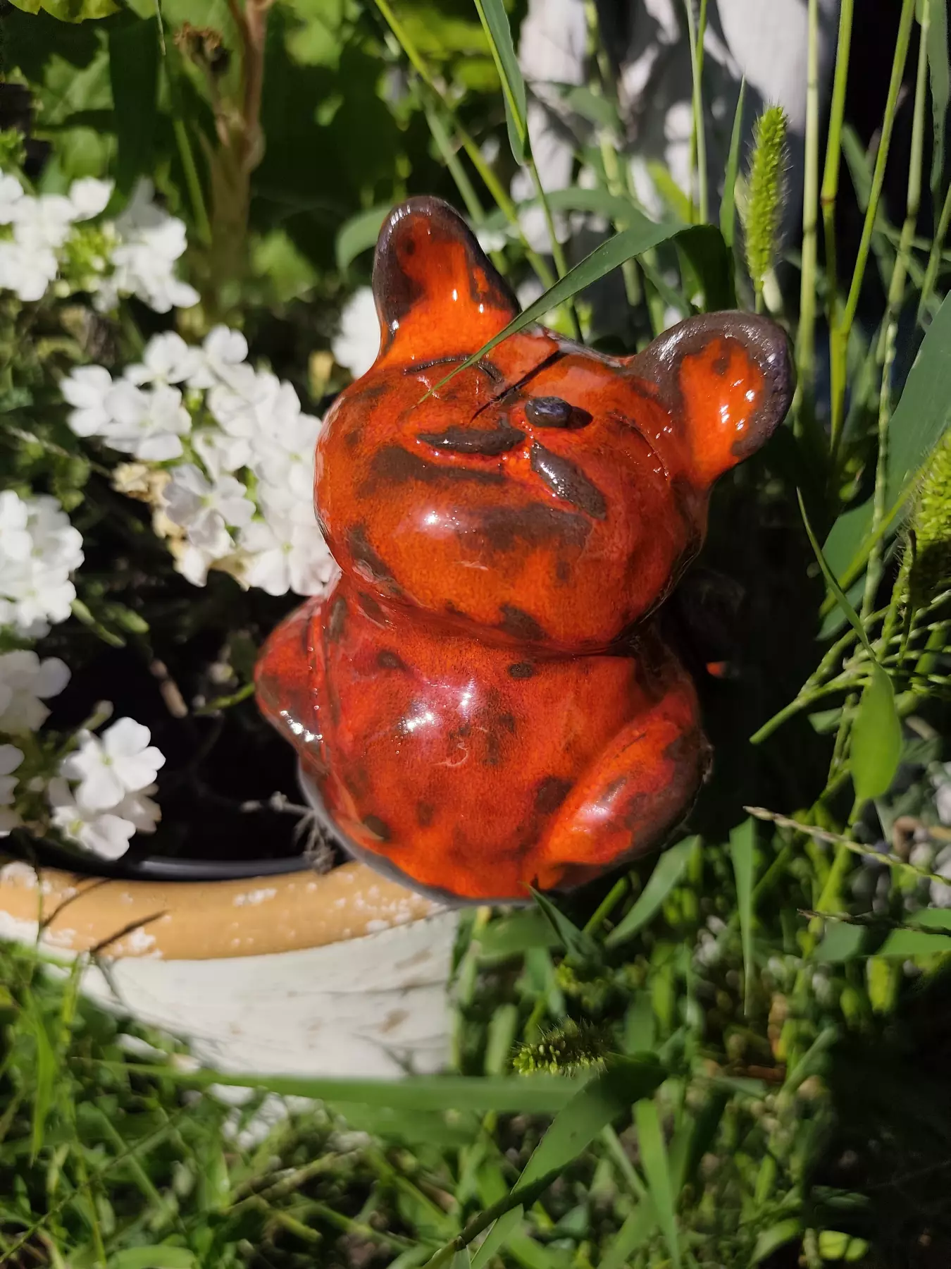 Skarbonka ceramiczna kotek