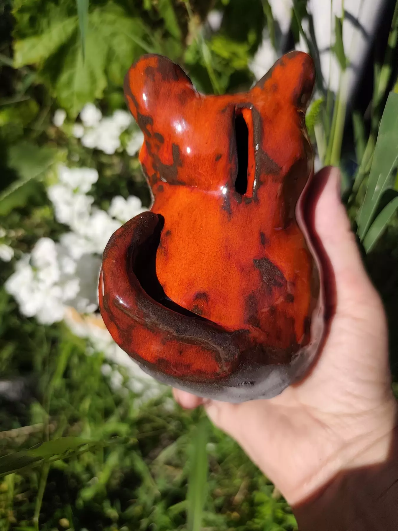 Skarbonka ceramiczna kotek