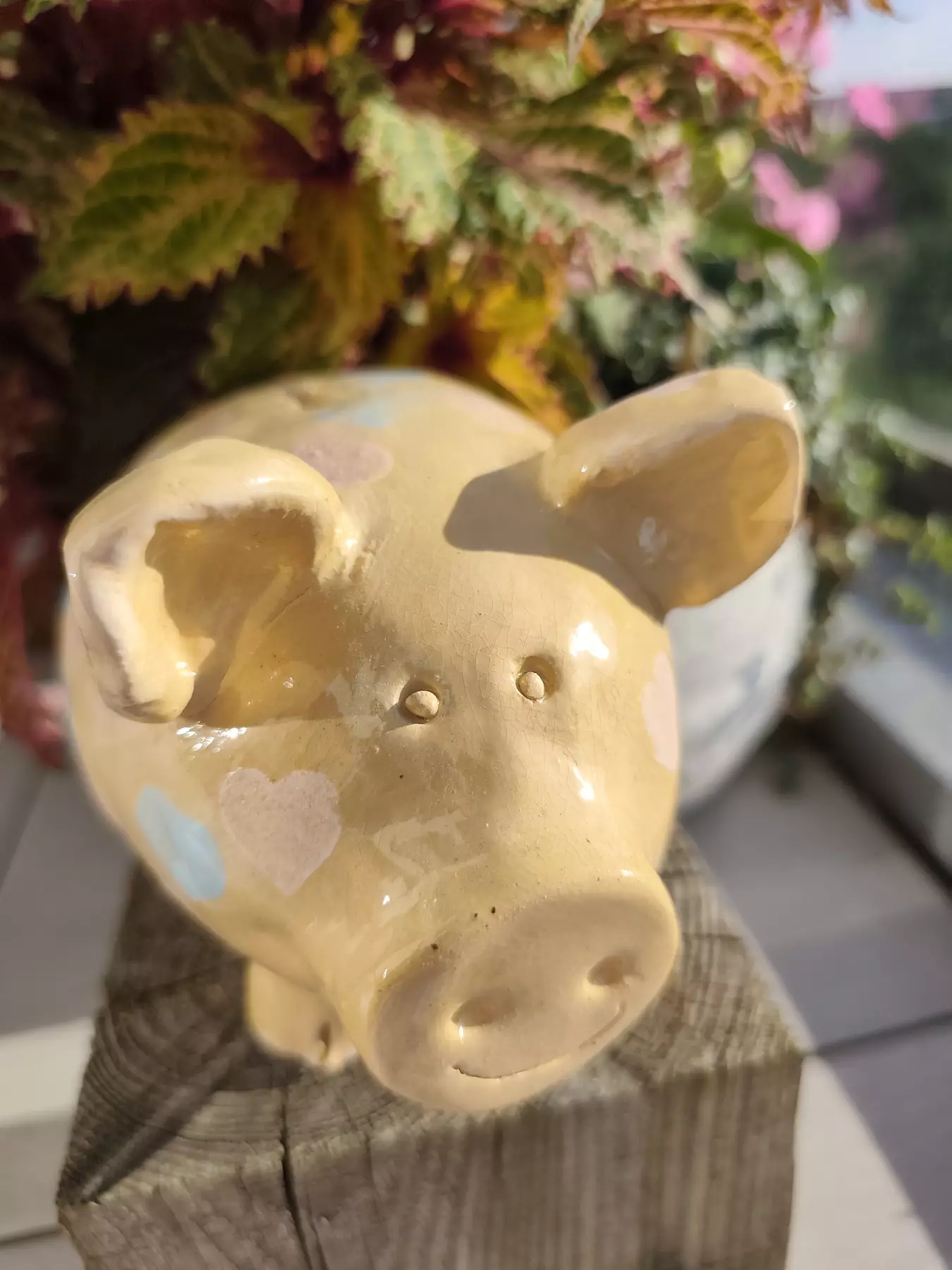 Skarbonka ceramiczna świnka