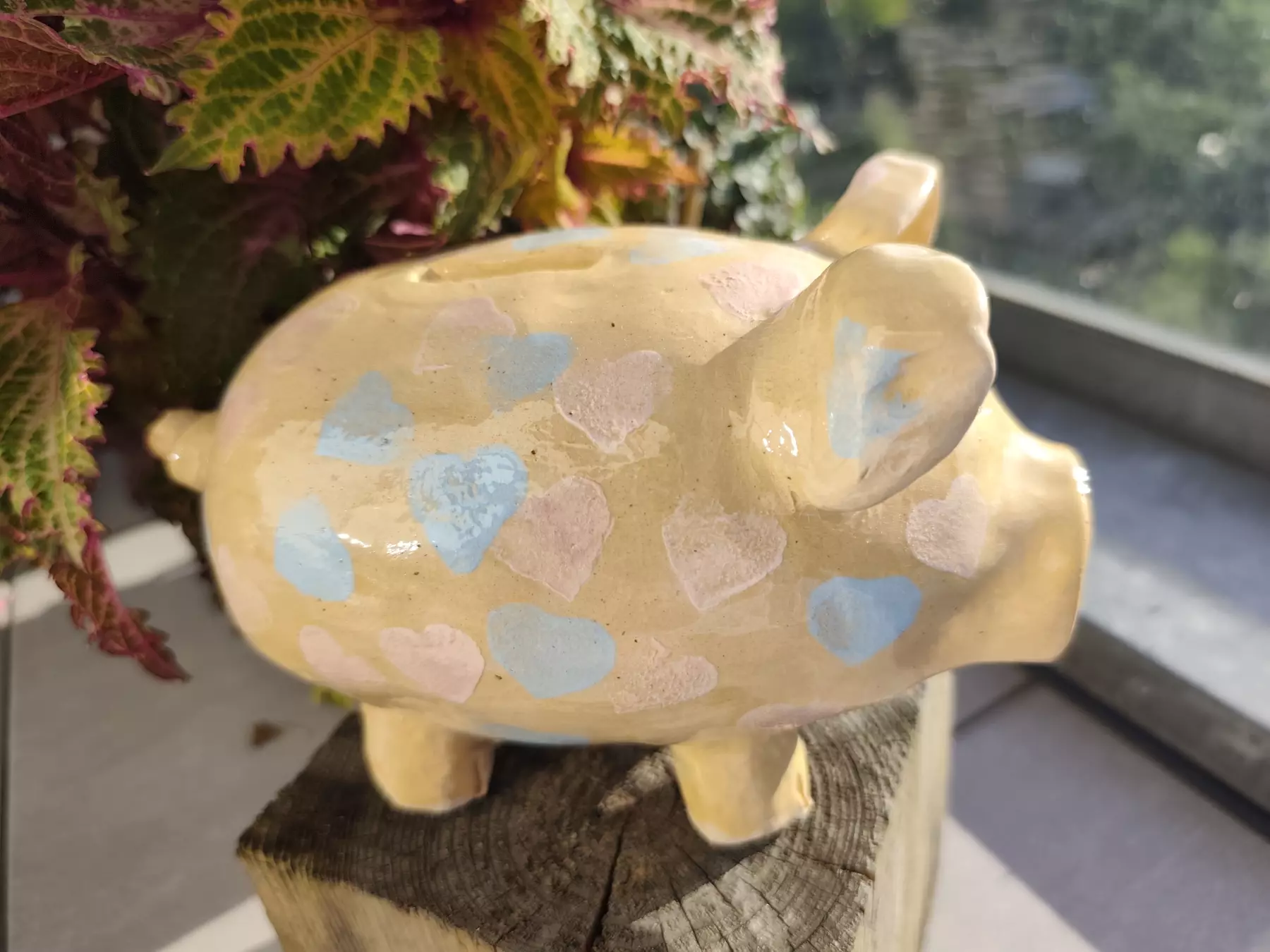 Skarbonka ceramiczna świnka
