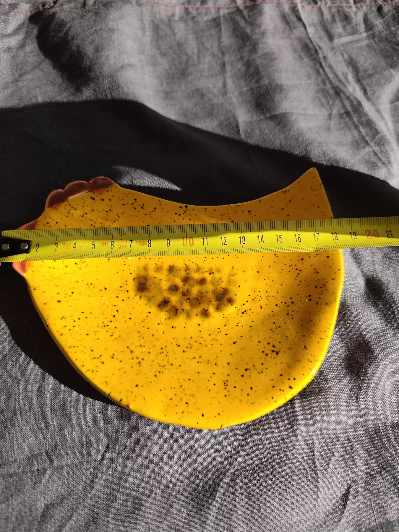 talerz ceramiczny kura