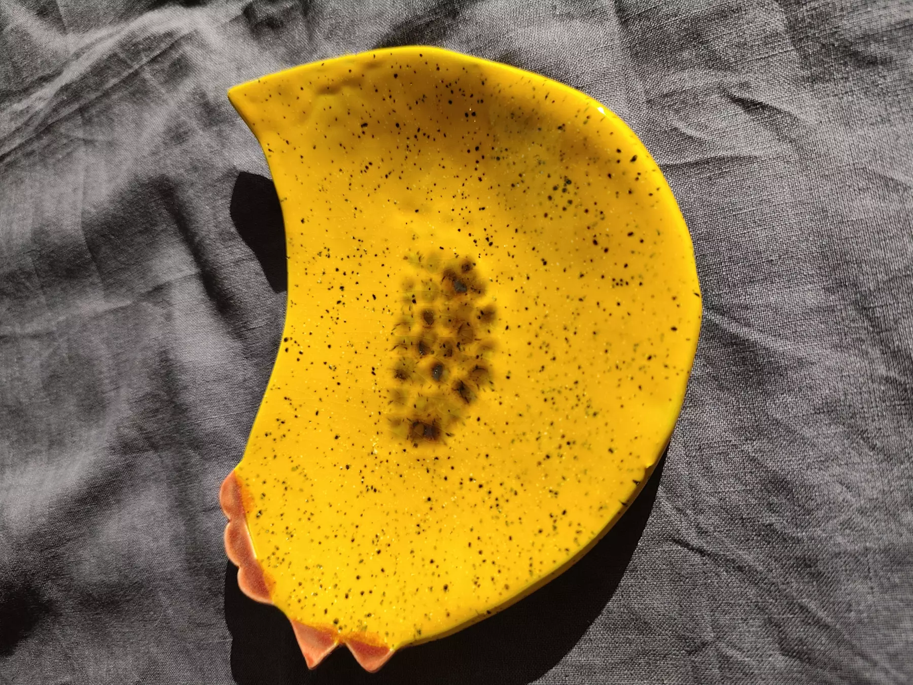 talerz ceramiczny kura