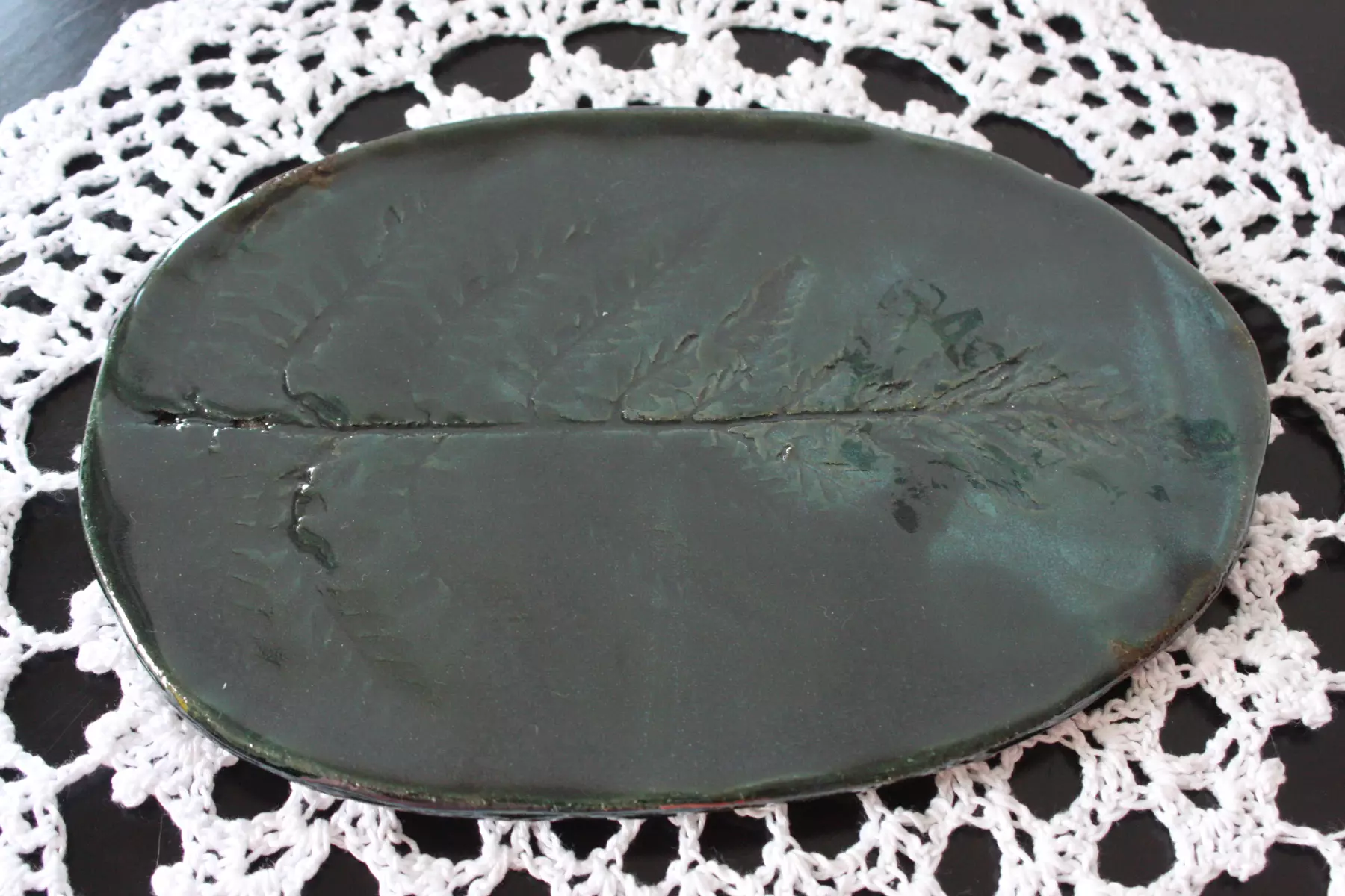 Talerz ceramiczny płaski