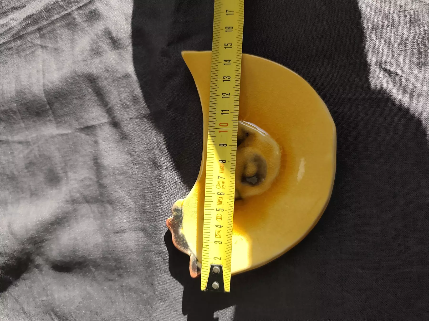 talerz kura ceramiczna